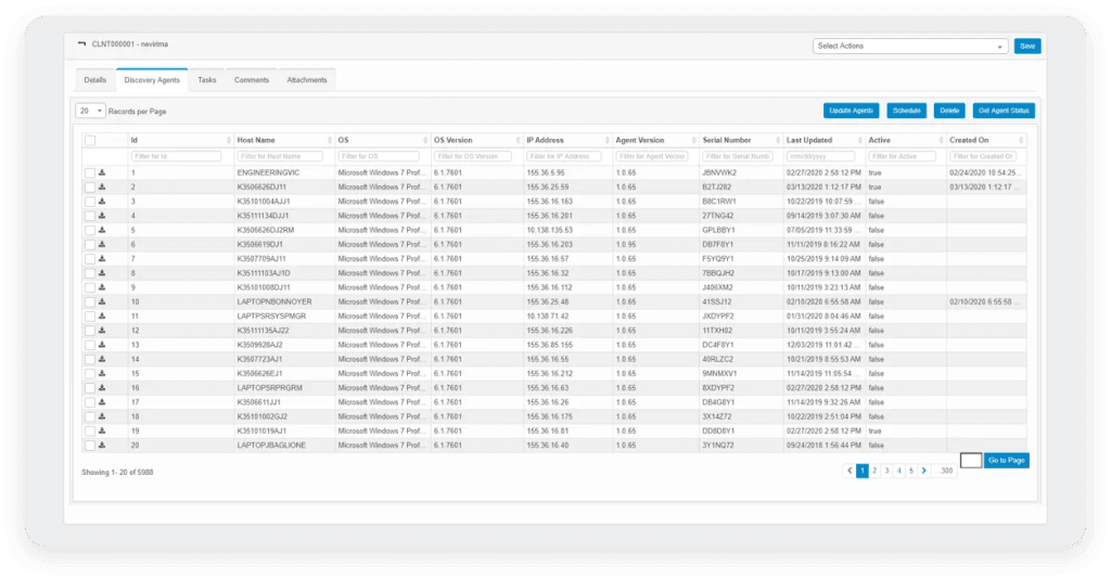 Track software license usage against installations, including device and ownership detailsIT Glue asset management