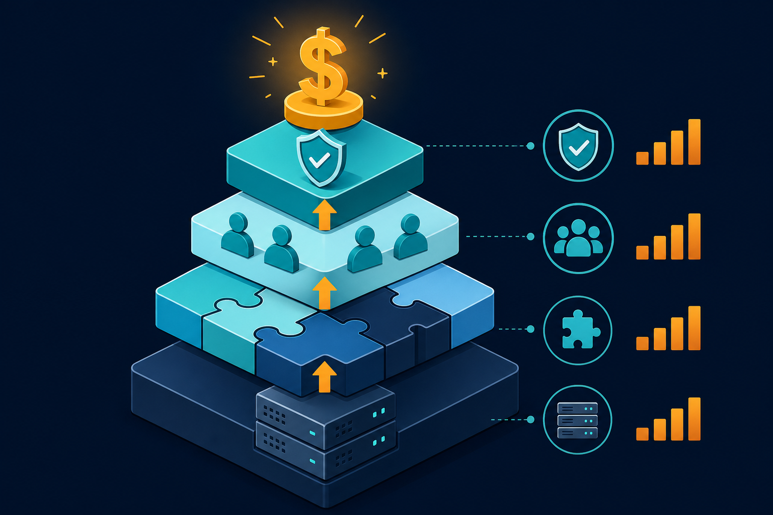 Conceptual Diagram Showing How Server Co — Virima Faddom Pricing
