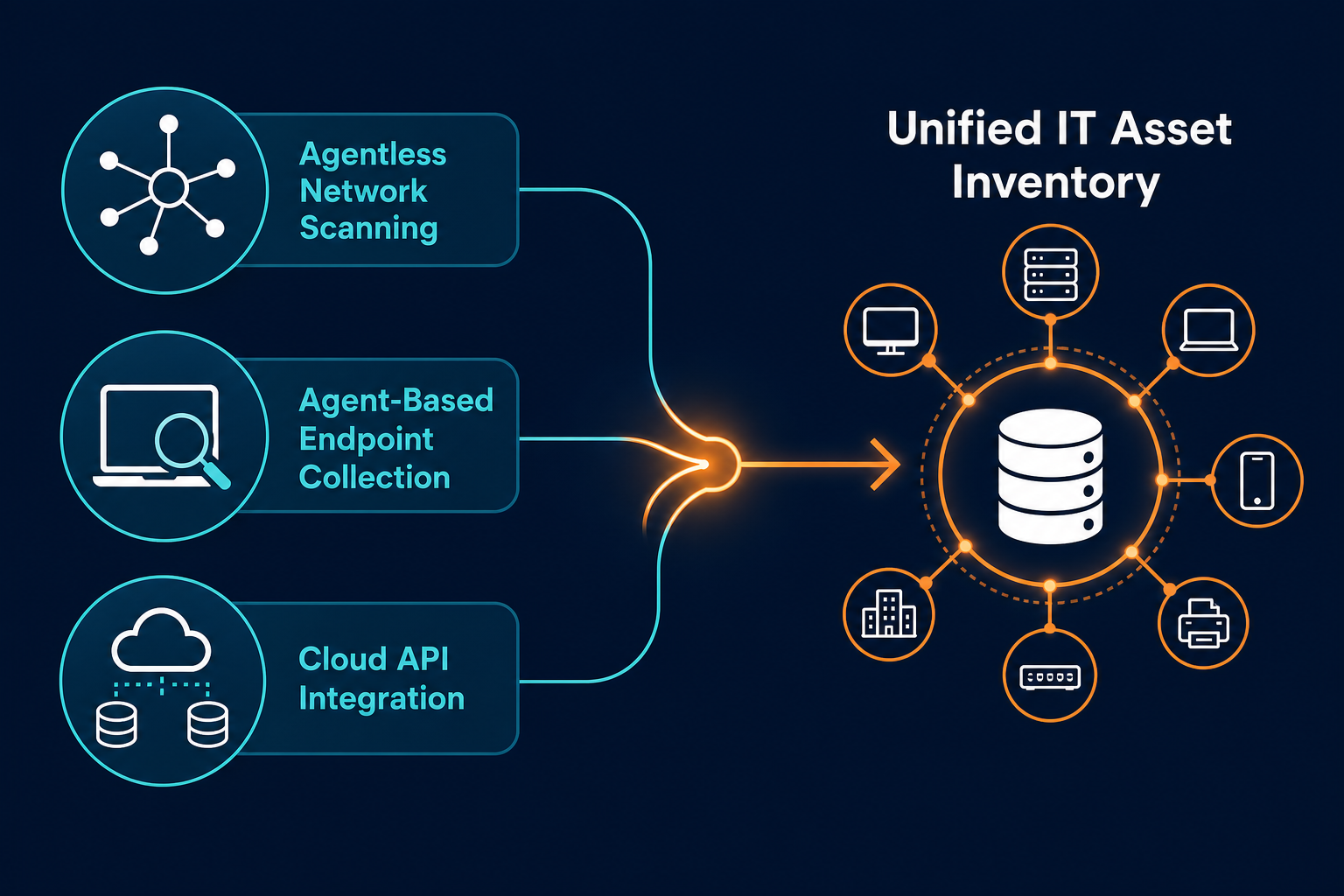 Conceptual Diagram Showing Three Discove — Enterprise Asset Management Best Practices
